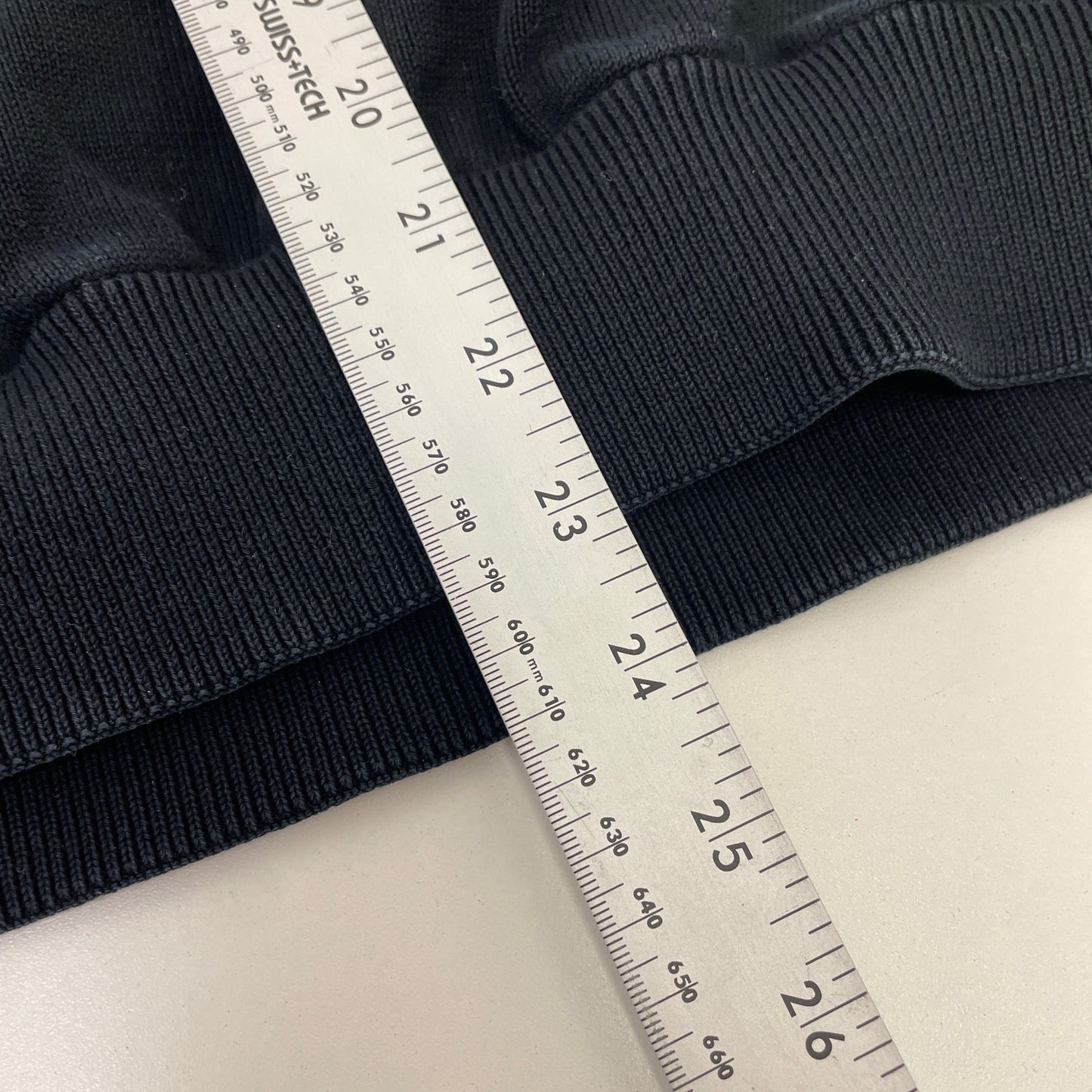 Givenchy star embroidery black crewneck S