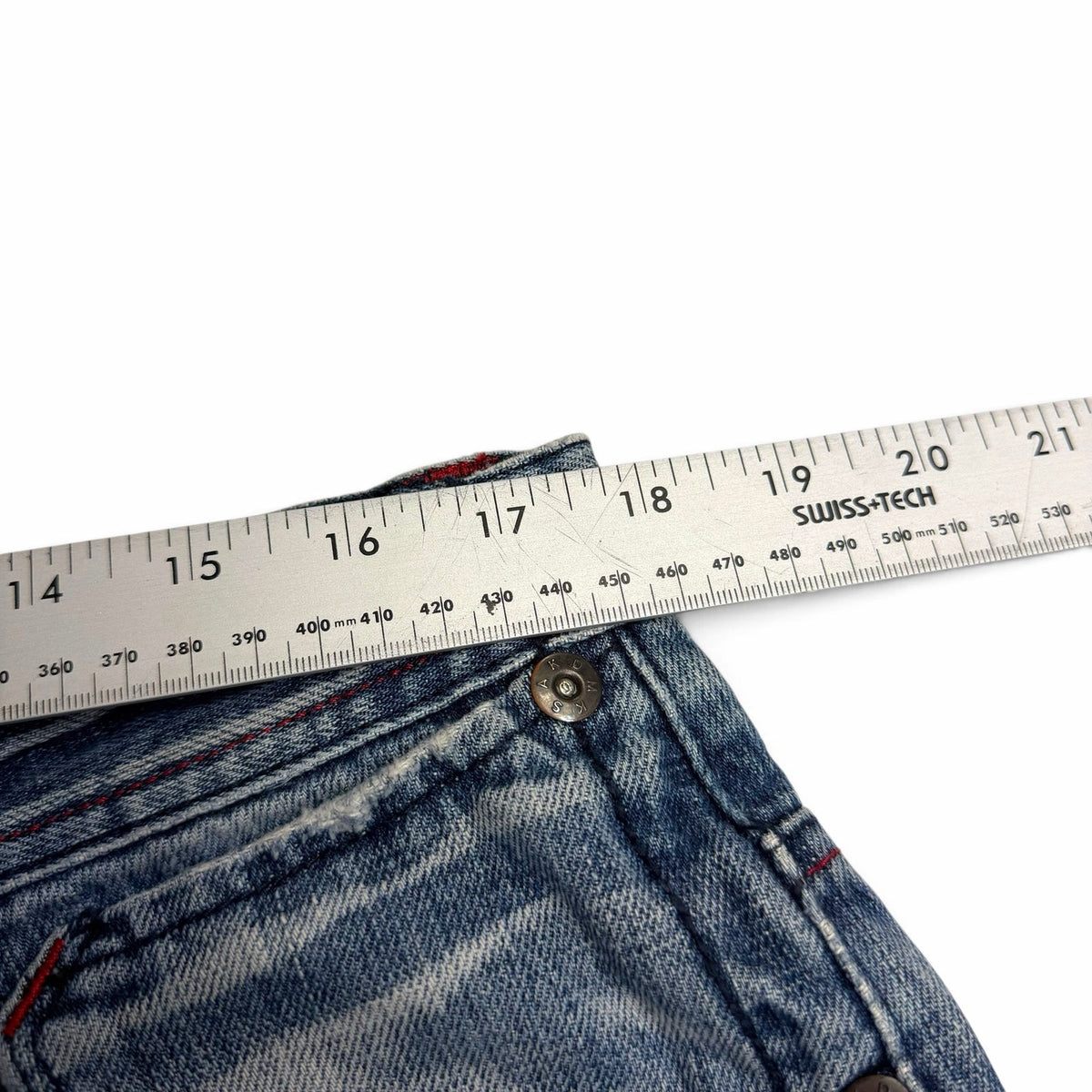 Akademiks Baggy Embroidered Jorts 36