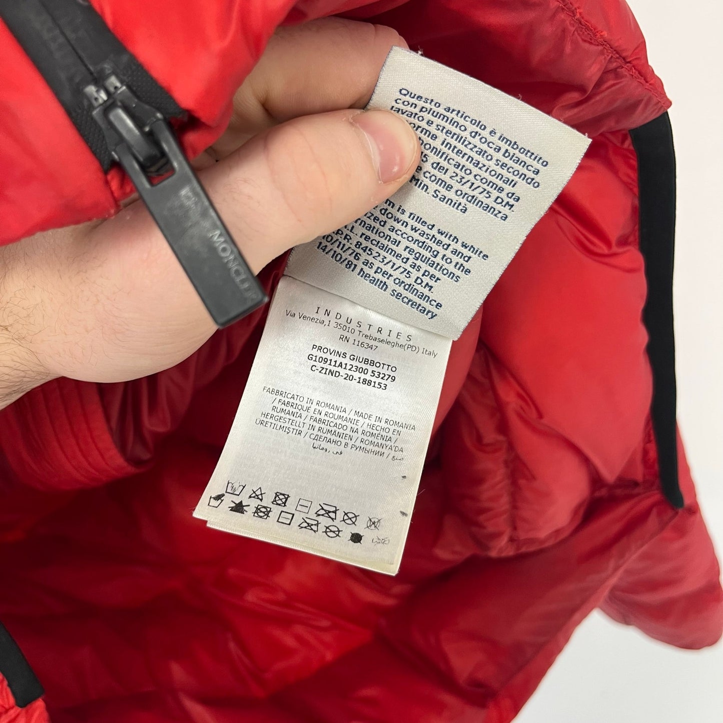 Moncler Provins Short Down Puffer jacket L/XL