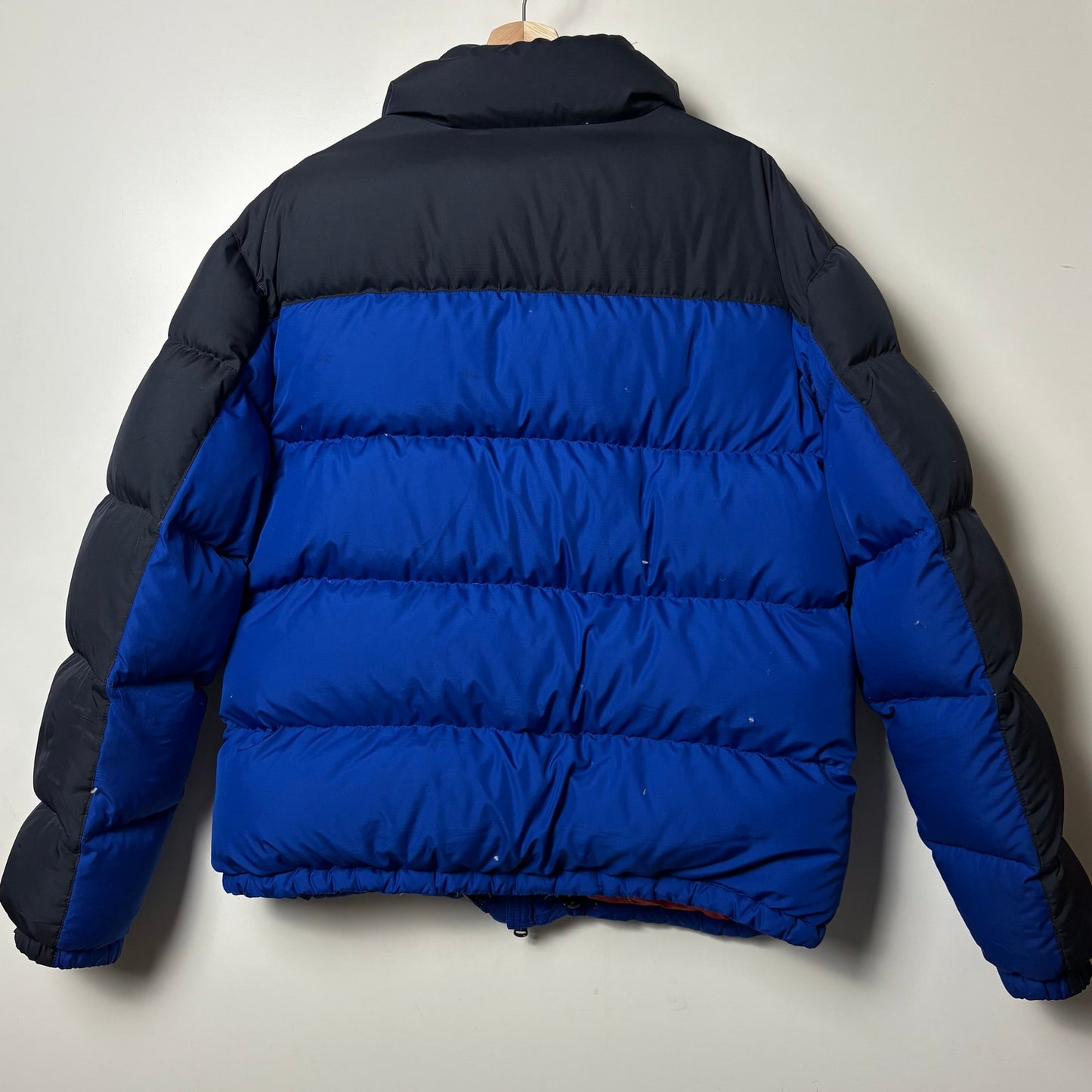 Polo Ralph Lauren blue down puffer jacket stadium style L