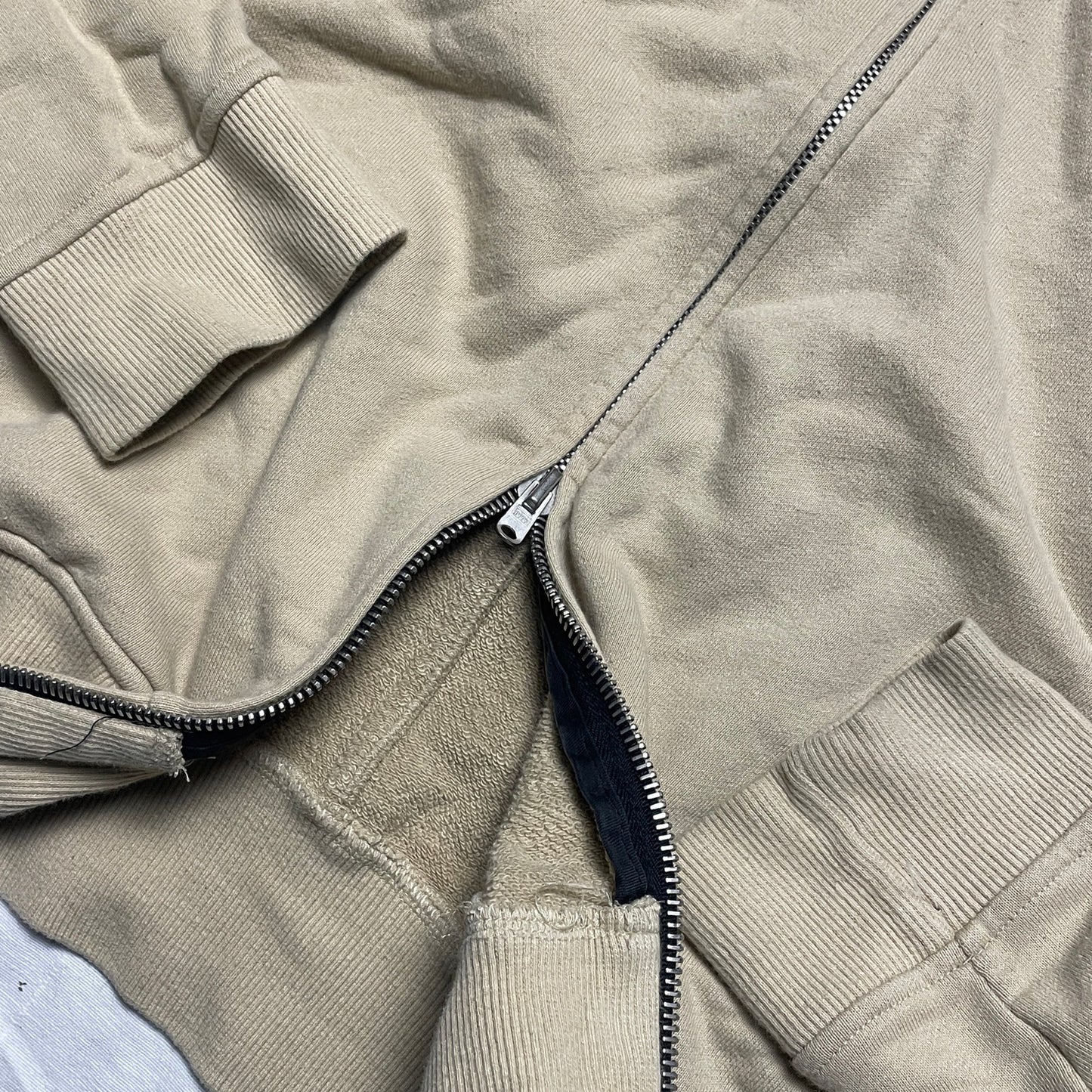 FOG fear of god boxy zip up hoodie L/XL