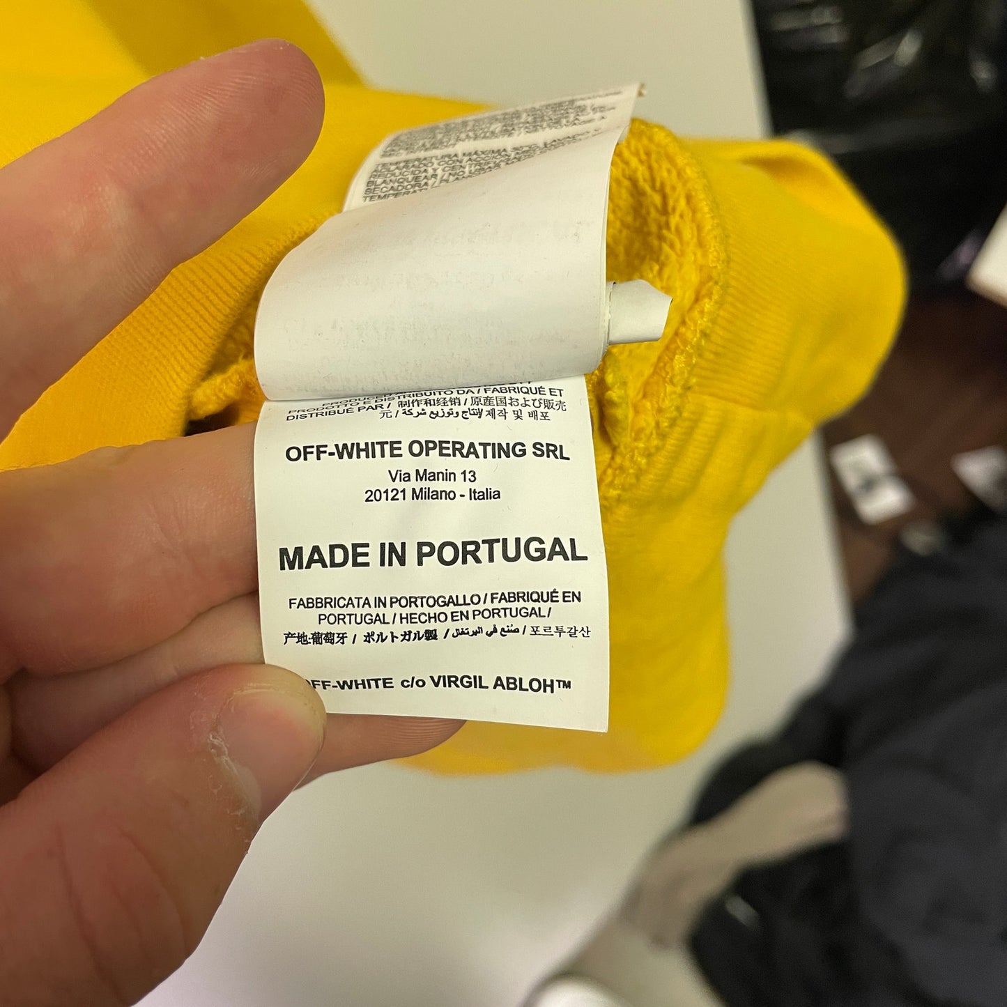 Off-White Industrial Sweatshirt XL