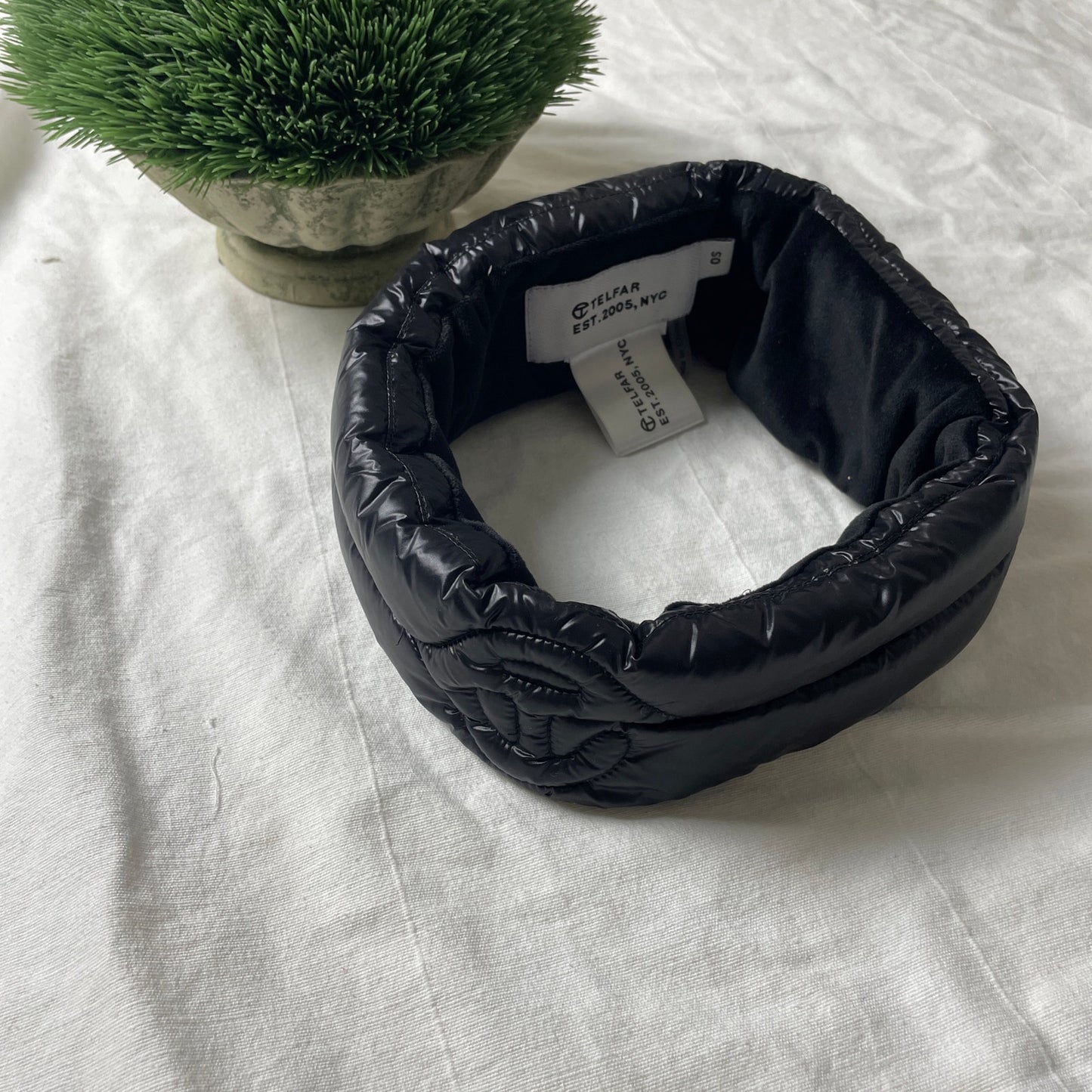 Telfar puffer headband