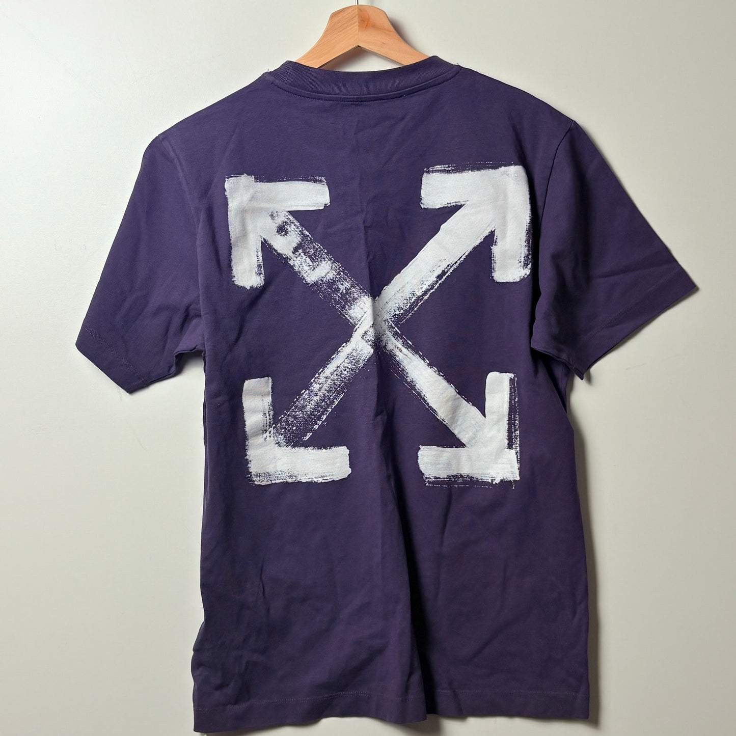 Off-White Logo Printed Crewneck T-Shirt S NWT