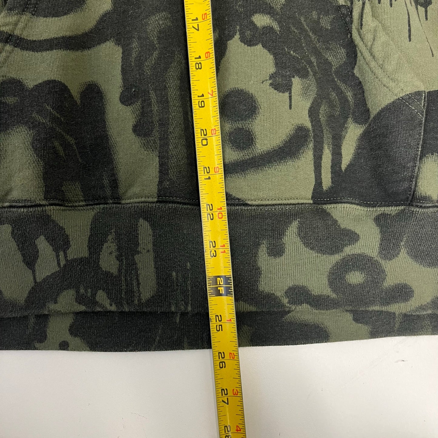 Supreme x Yohji Yamamoto Olive Hooded Sweater M