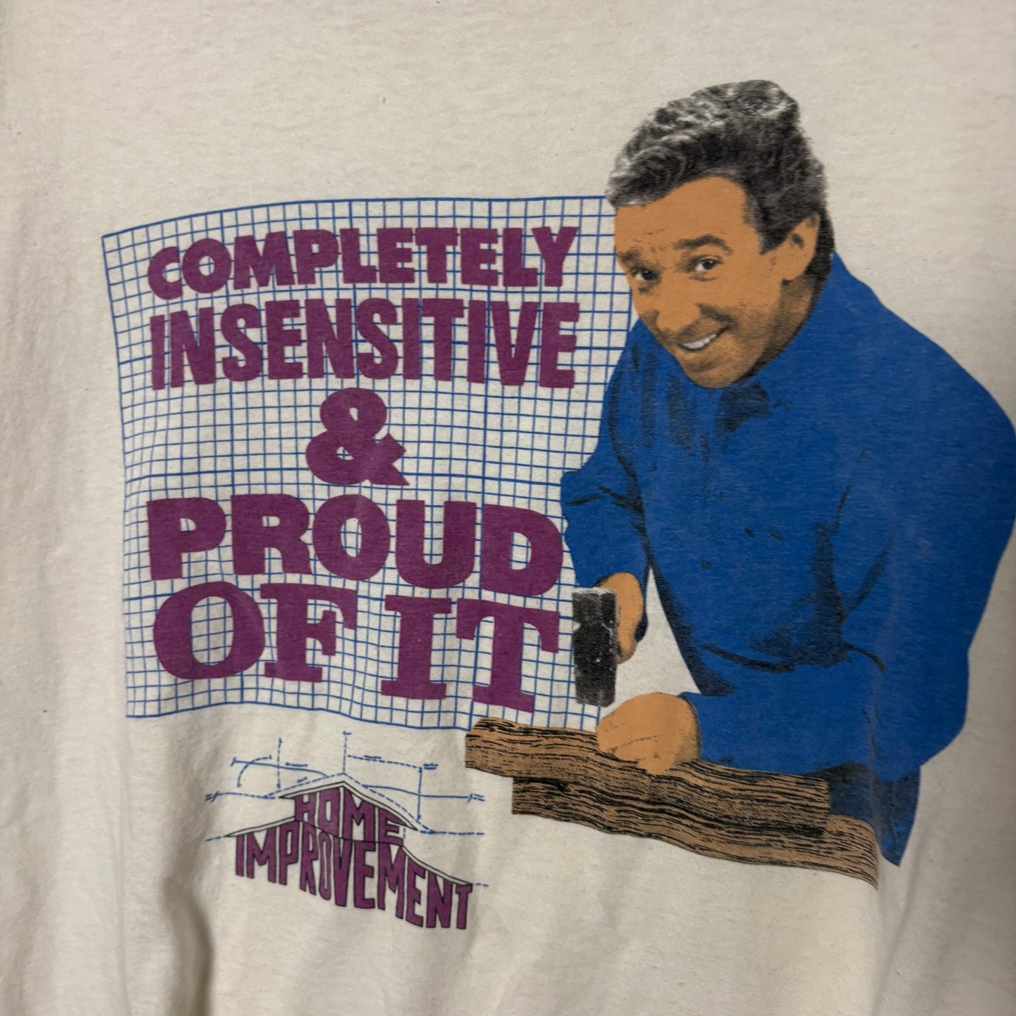 Vintage Home Improvement stanley desantis tee L
