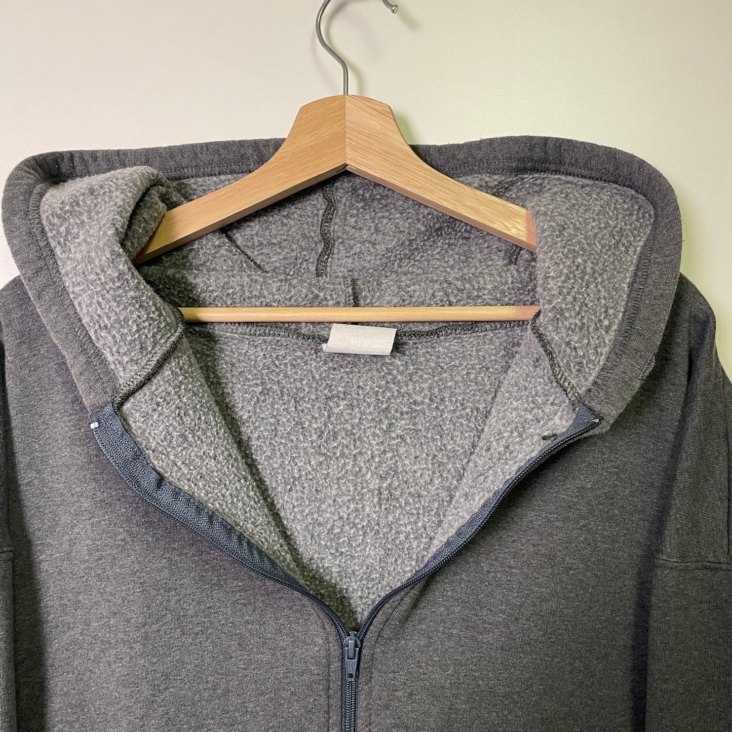 Vintage Dickies workwear grey zip up hoodie XL