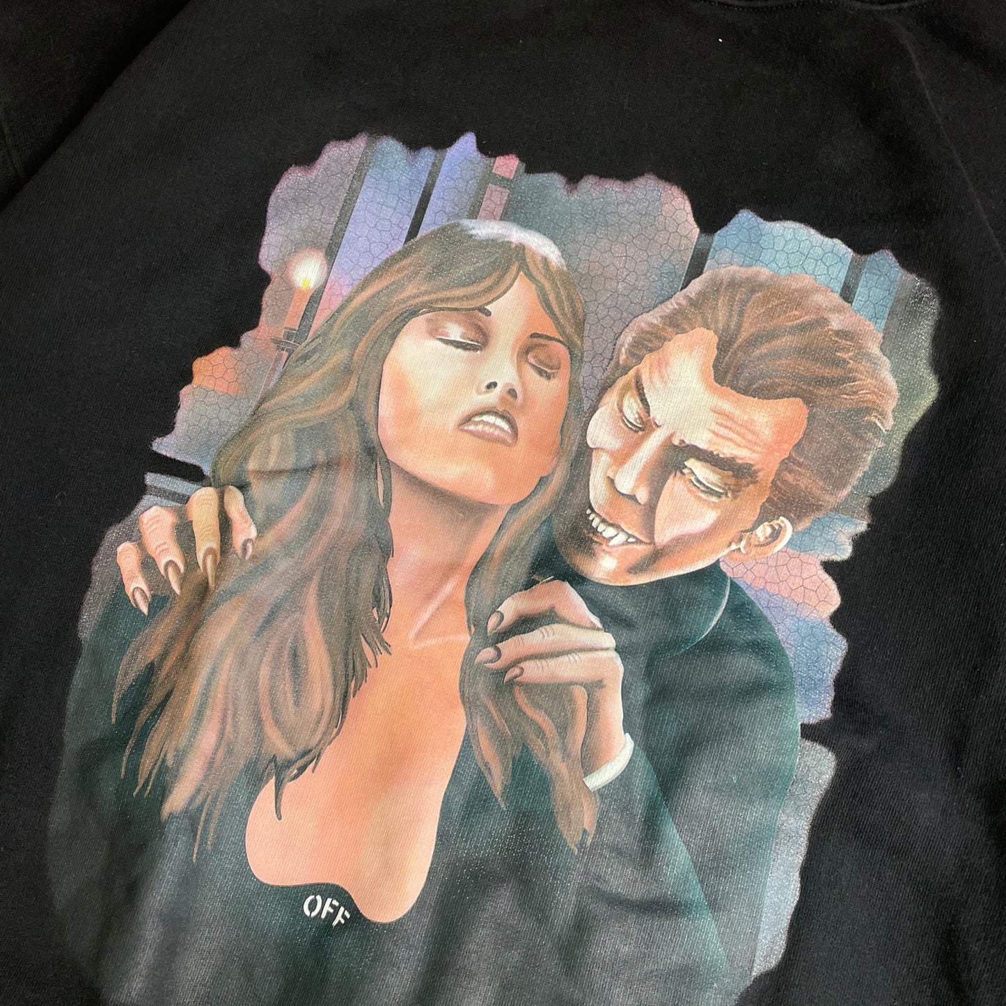 Off-White vampire seeing things crewneck S/M