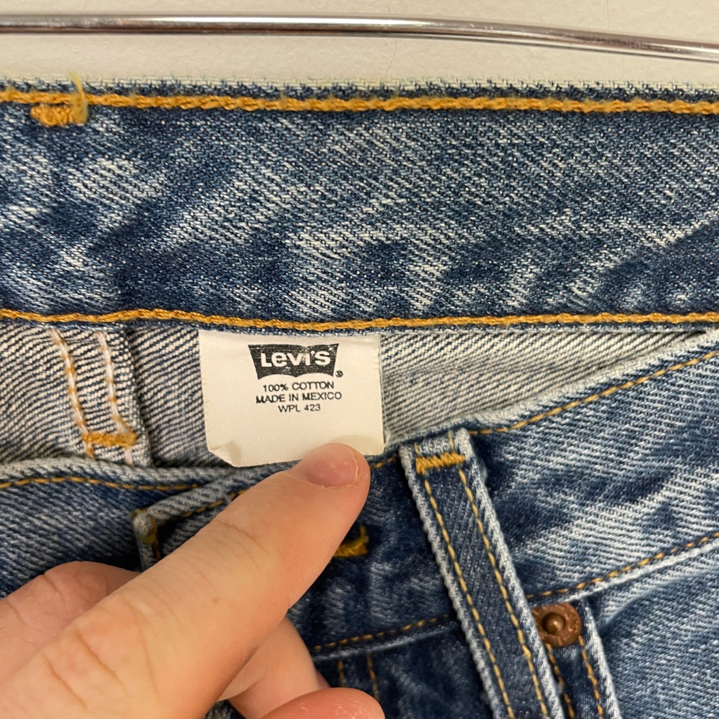 Levis vintage 501 darkwash denim jeans 31x30 NWT