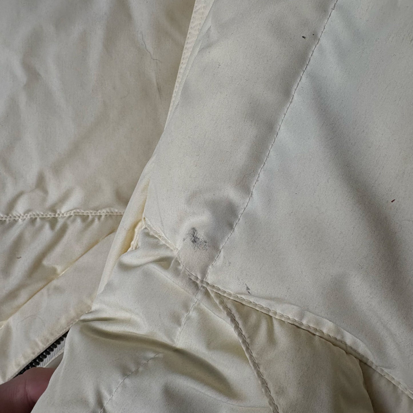 Polo Ralph Lauren white winter puffer XL