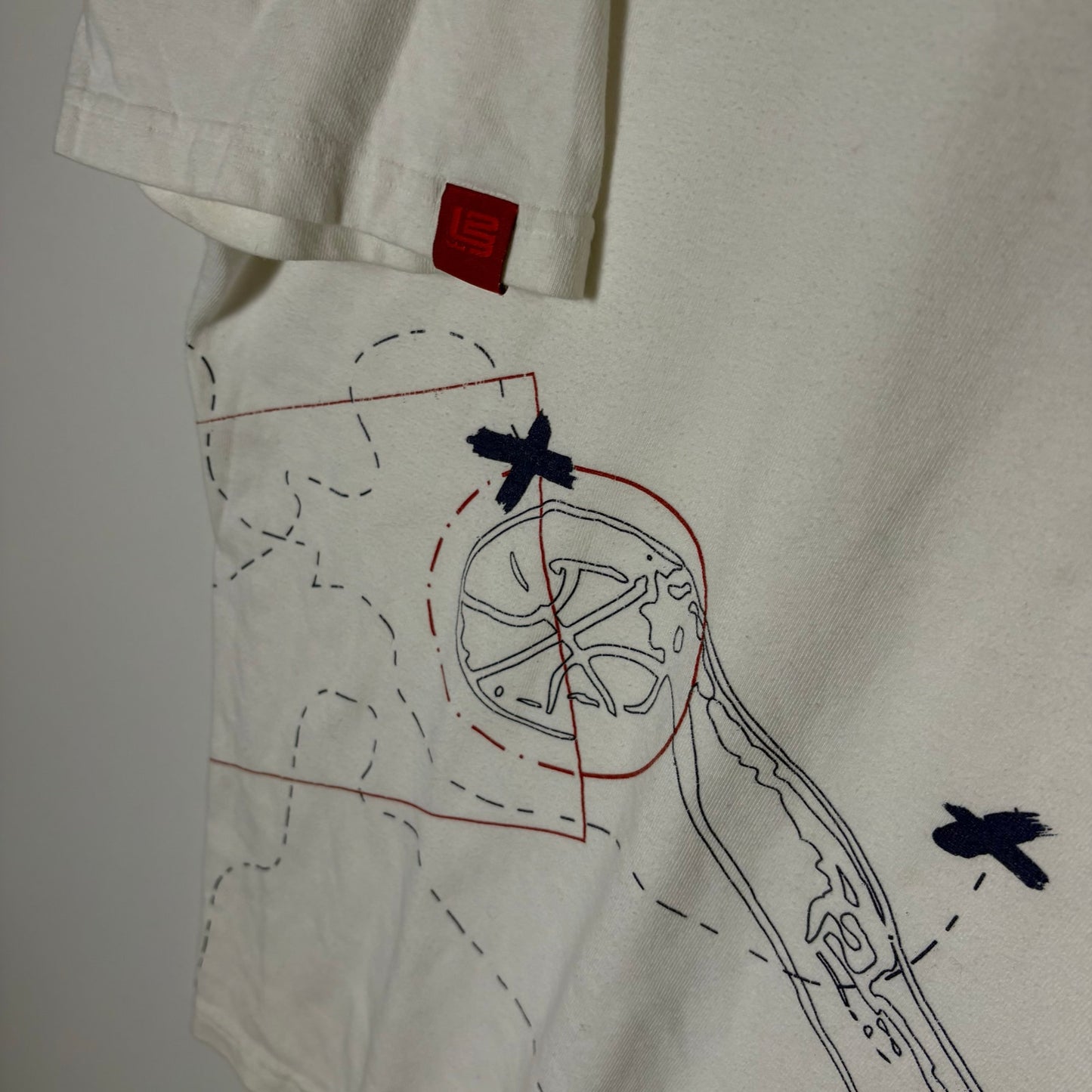 Vintage Y2K Lebron Nike basketball tee XL