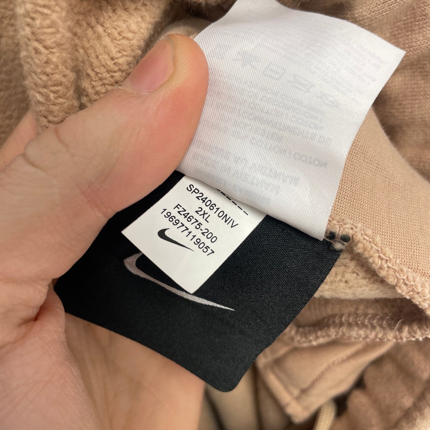 Nike Nocta Beige SweatPant 2XL