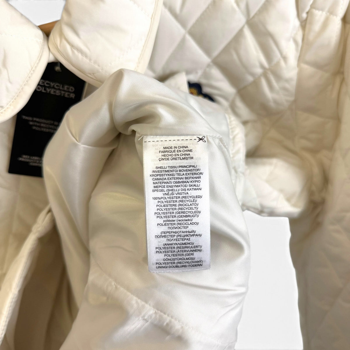 Lauren Ralph Lauren Diamond Quilted Jacket L