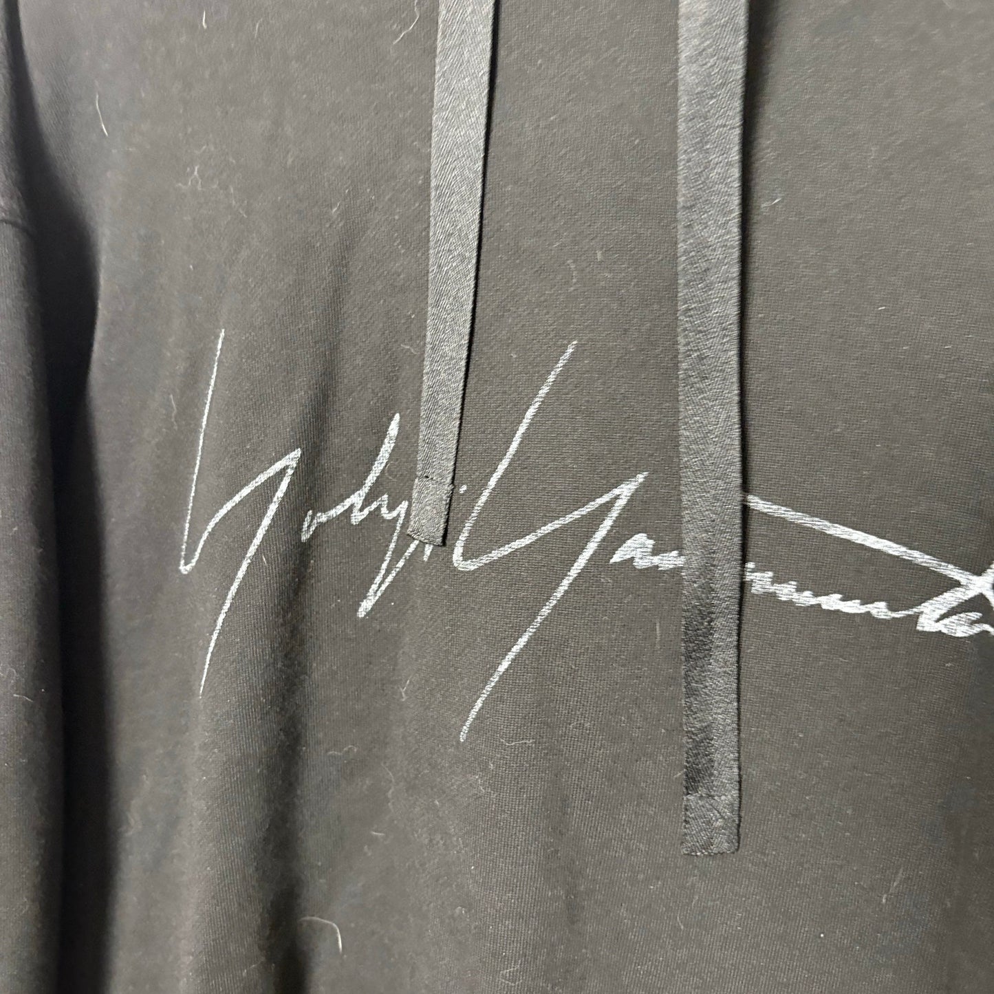 Y-3 Yohji Yamamoto Adidas Logo Hoodie L