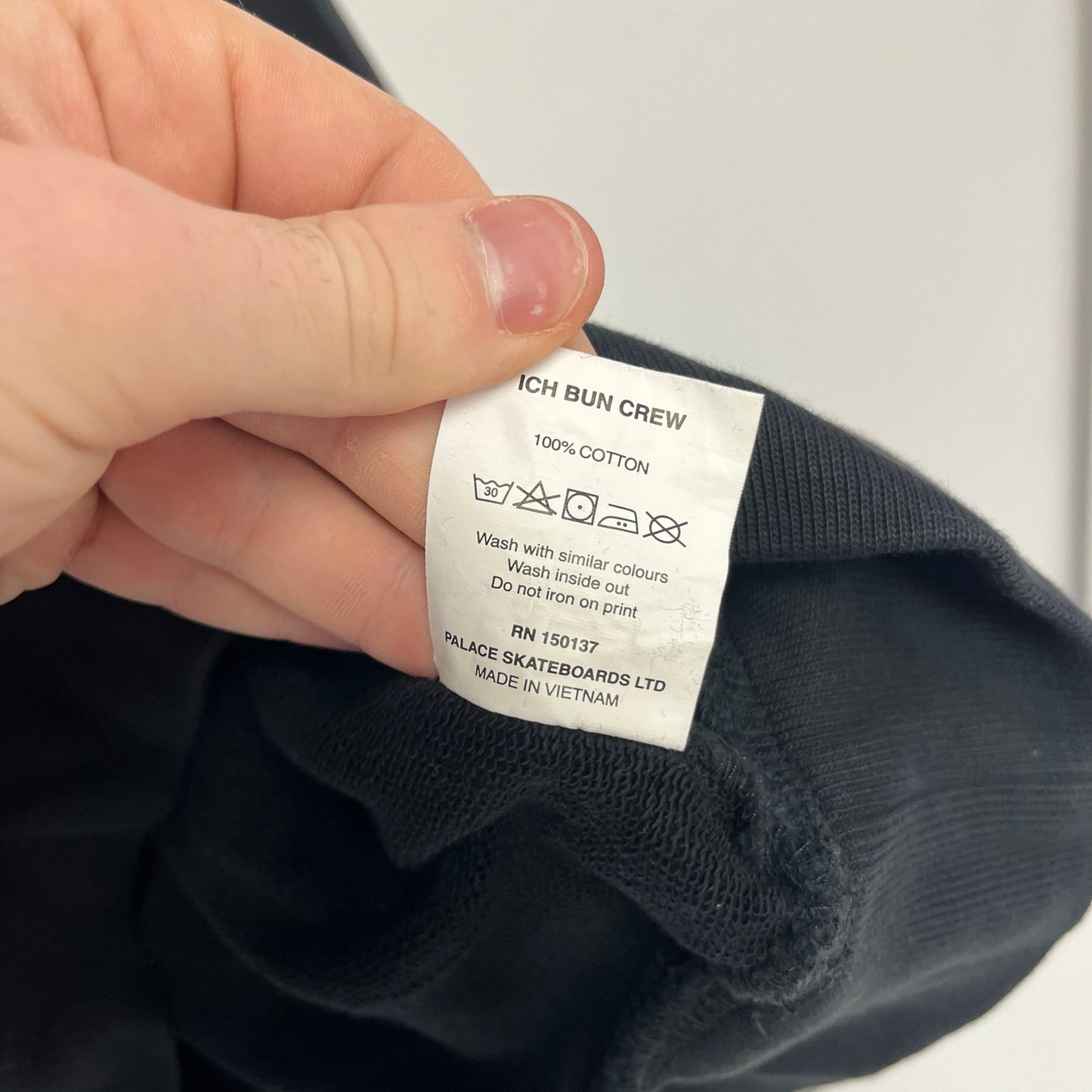 Palace Ich Bun Crew Sweatshirt M