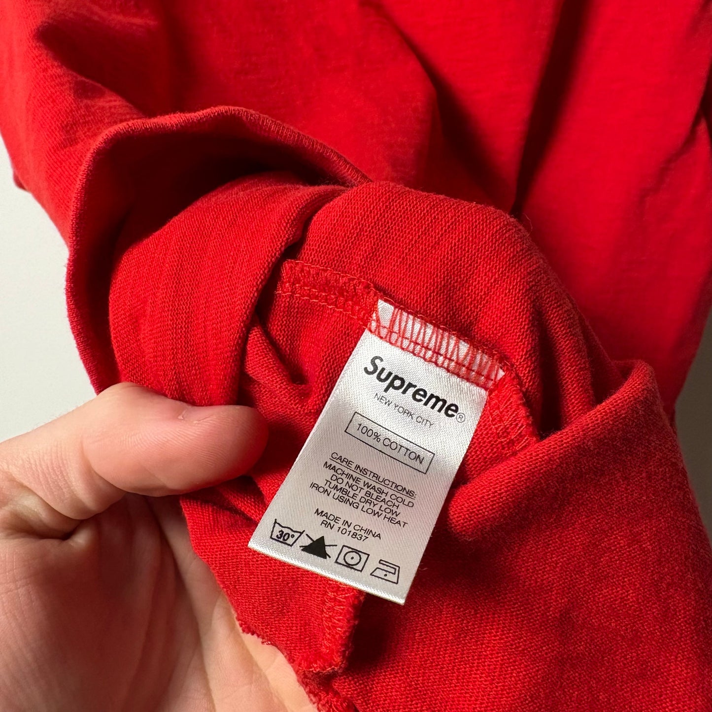 Supreme Flames fire s/s top t shirt M FW19