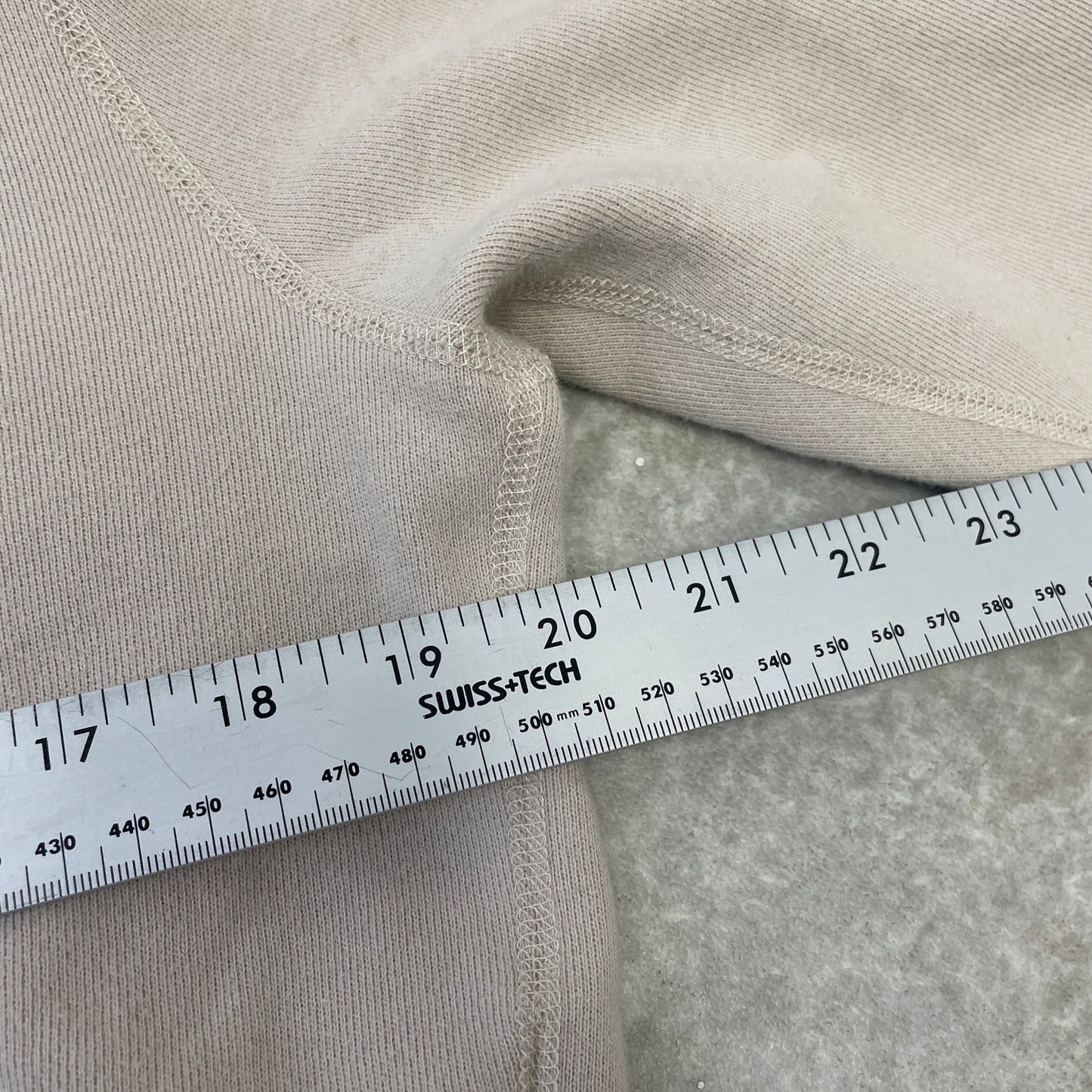 John elliot blank beige hoodie L