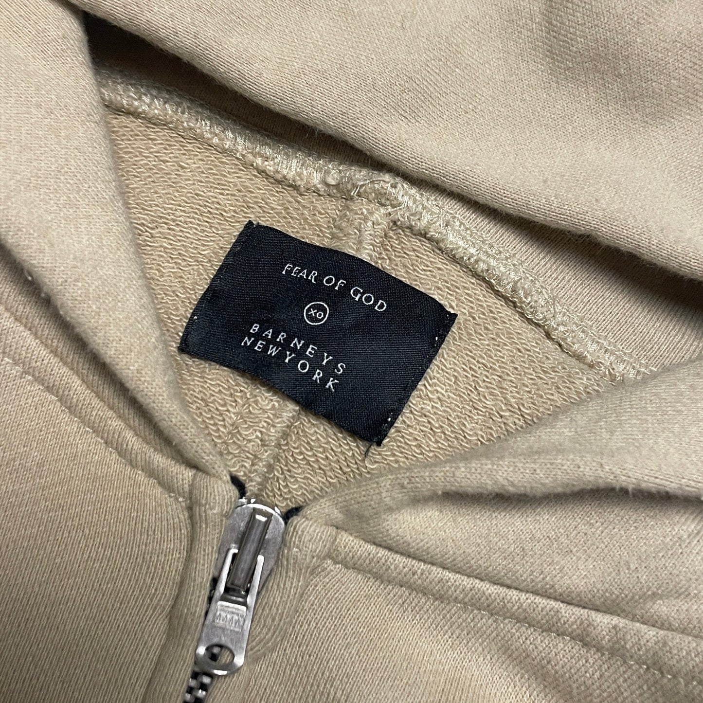 FOG fear of god boxy zip up hoodie L/XL