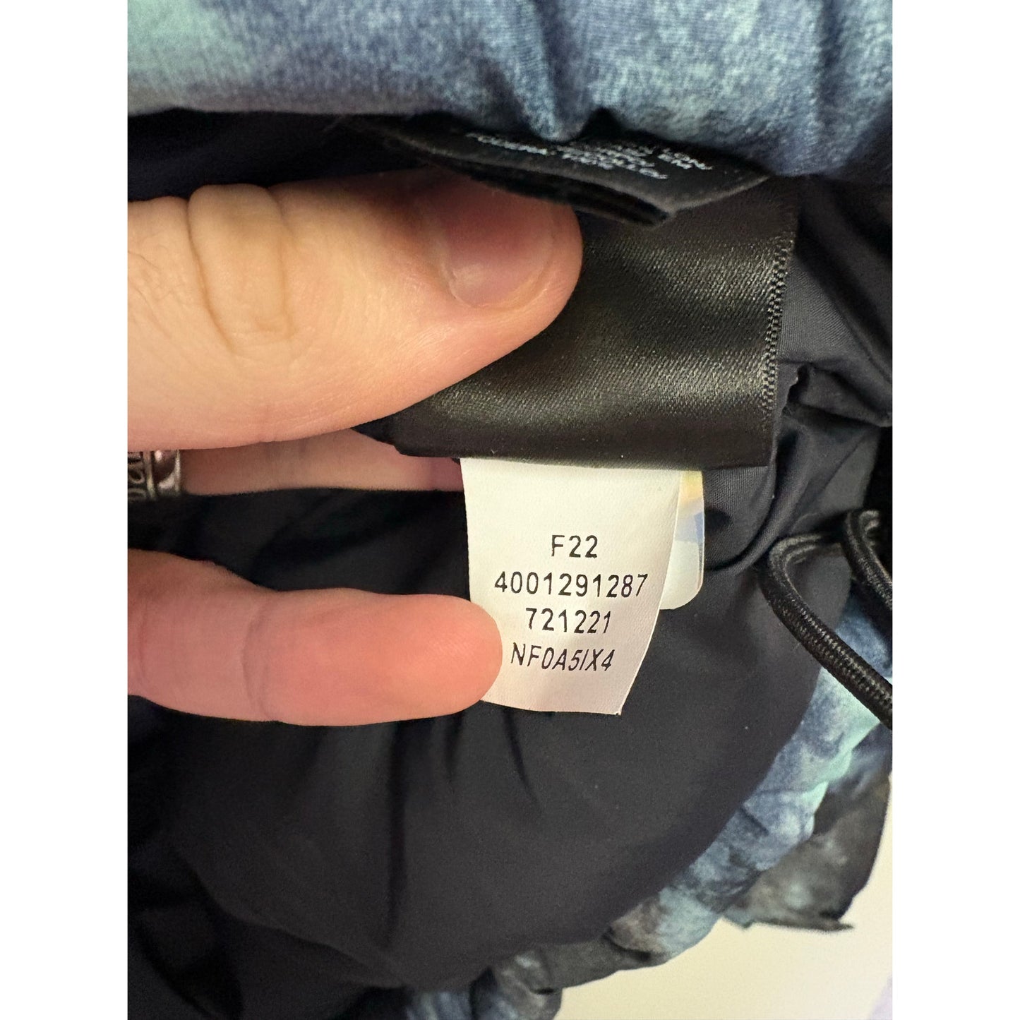 The North Face Nuptse Blue Ice jacket L