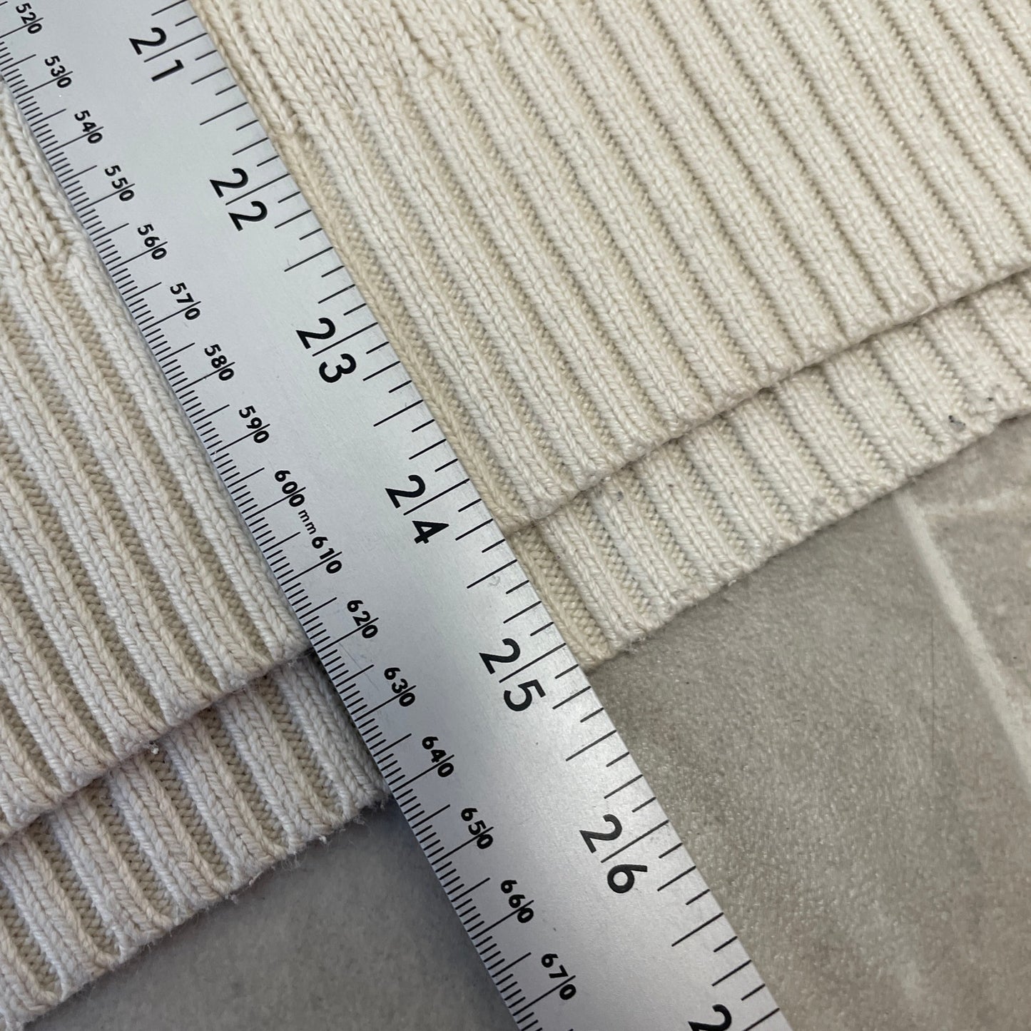 Polo Ralph Lauren cable knit cream sweater L