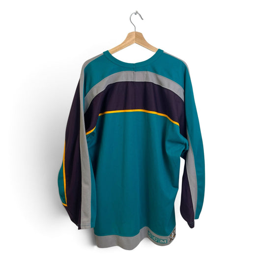 Vintage 90s Mighty Ducks of Anaheim CCM NHL Jersey XL