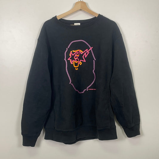 Bape vintage bapesta ape head crewneck L