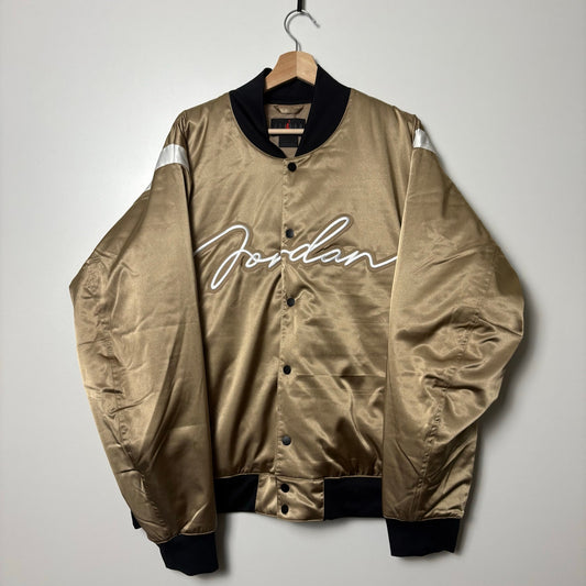 Nike Jordan MVP Varsity Jacket satin bomber XL