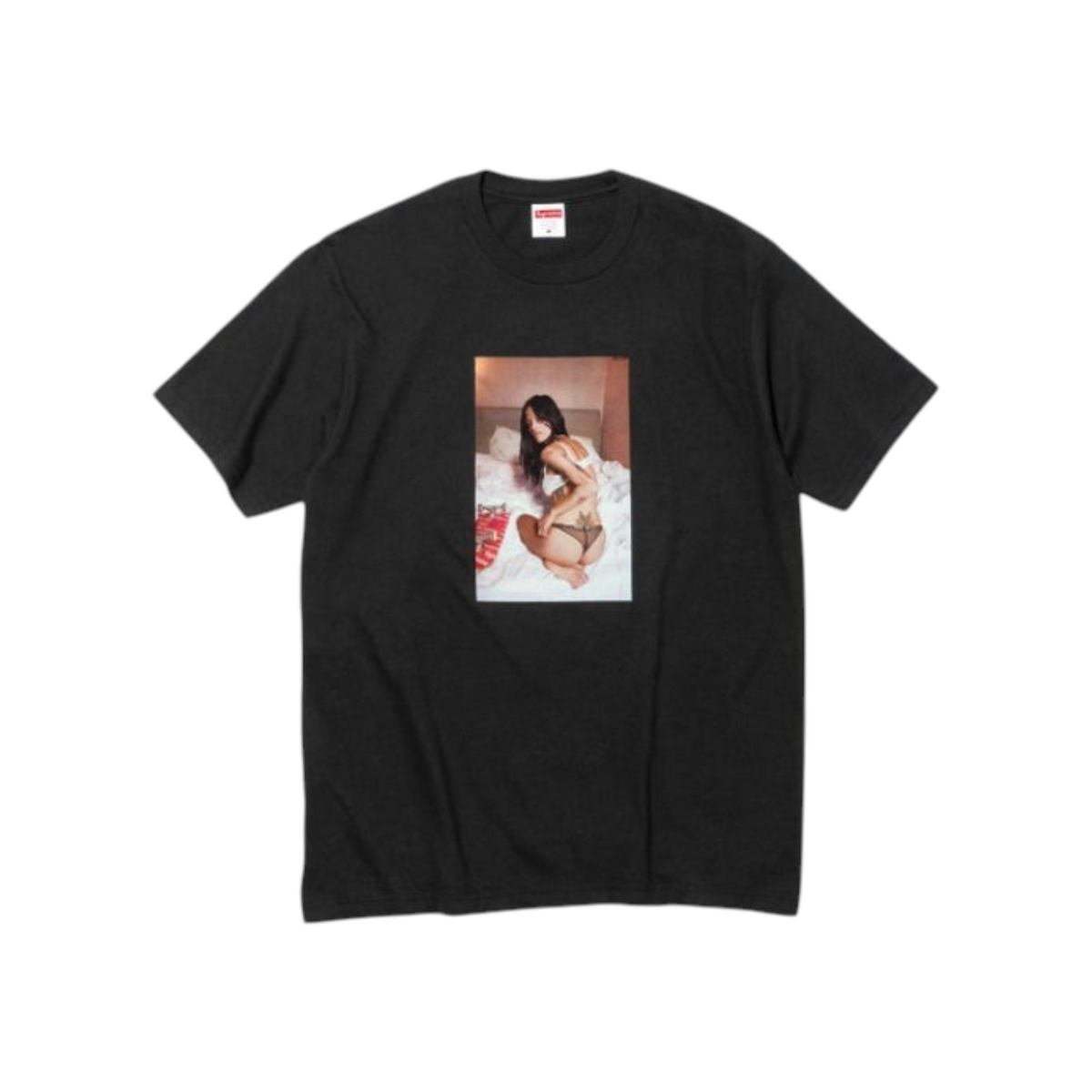 vsresell black Supreme Larry Clark Neighbor graphic t-shirt featuring a photographic print on the chest