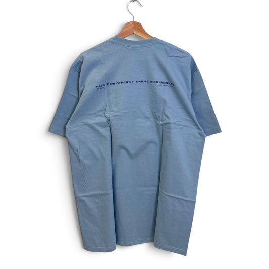 Supreme Warning Dusty Blue FW22 XL
