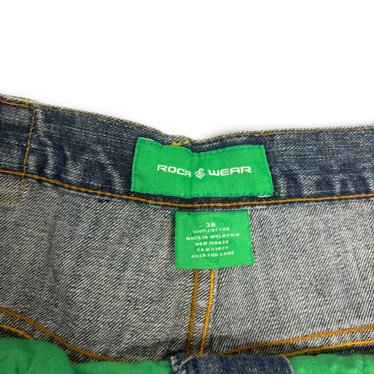 New Vintage Roca Wear Cookout Denim Jeans 38