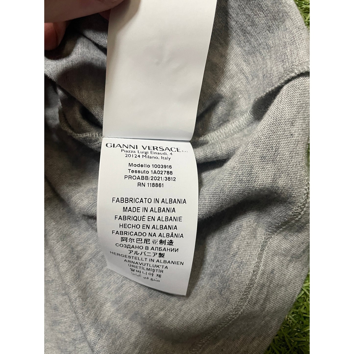 Versace Medusa head Logo tee XL NWT