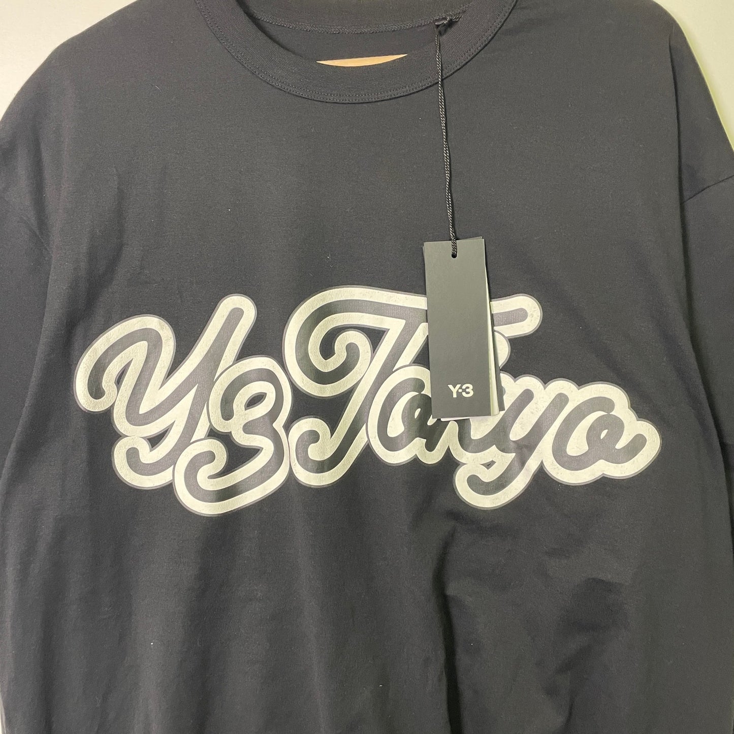Adidas Y-3 graphic logo shirt L