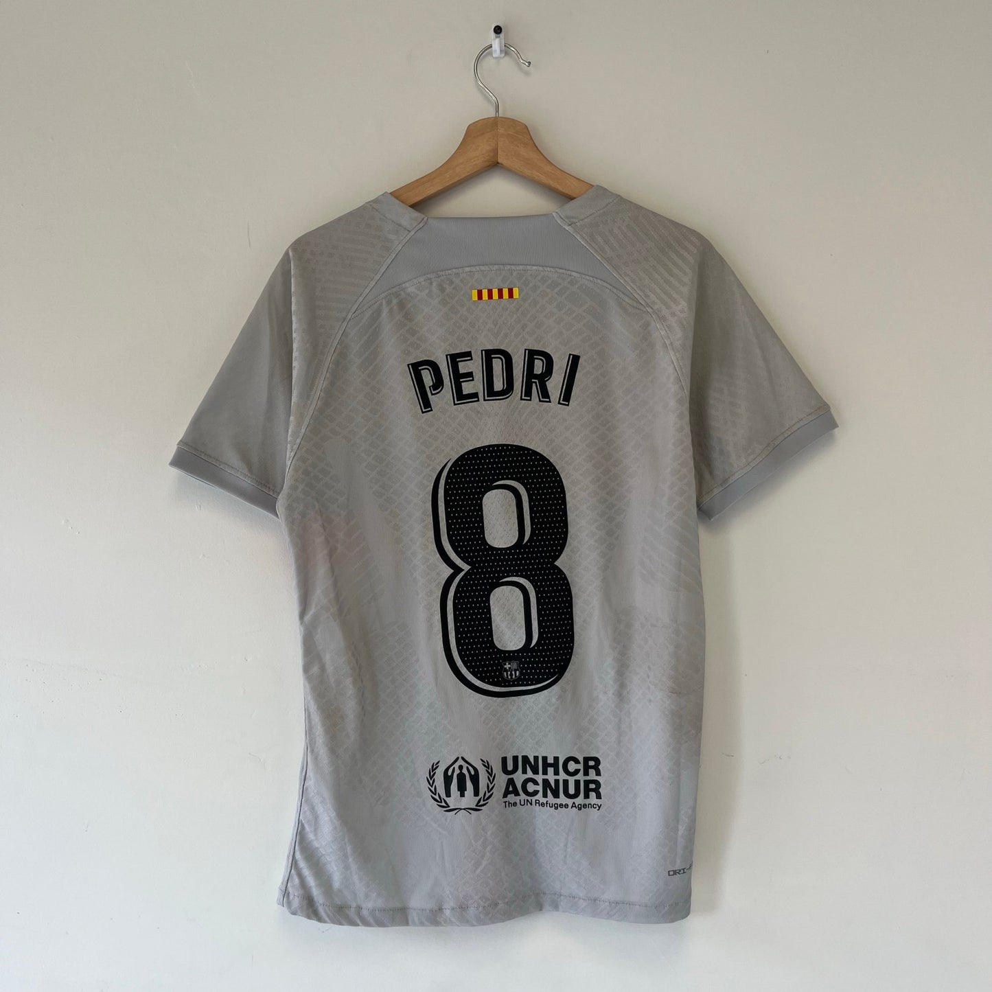 Nike Barcelona #8 Pedri Jersey L