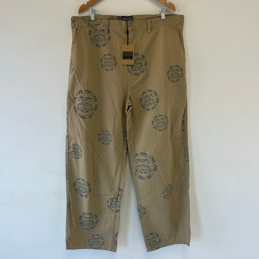 Stussy x Denim Tears SS Wreath Chino Pants NWT 38