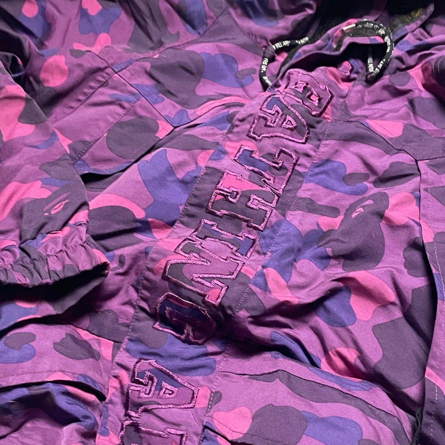 Bape purple camo ski snowboard jacket S