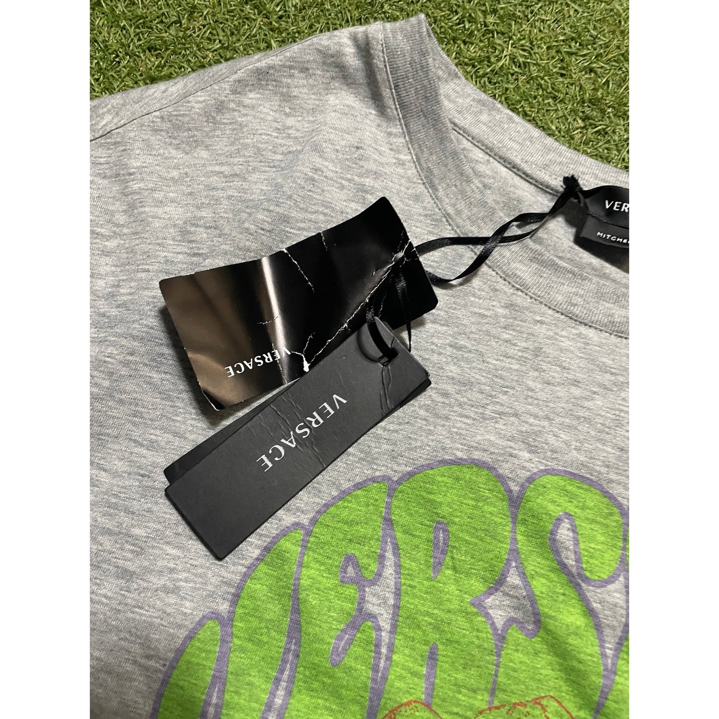 Versace Medusa head Logo tee XL NWT