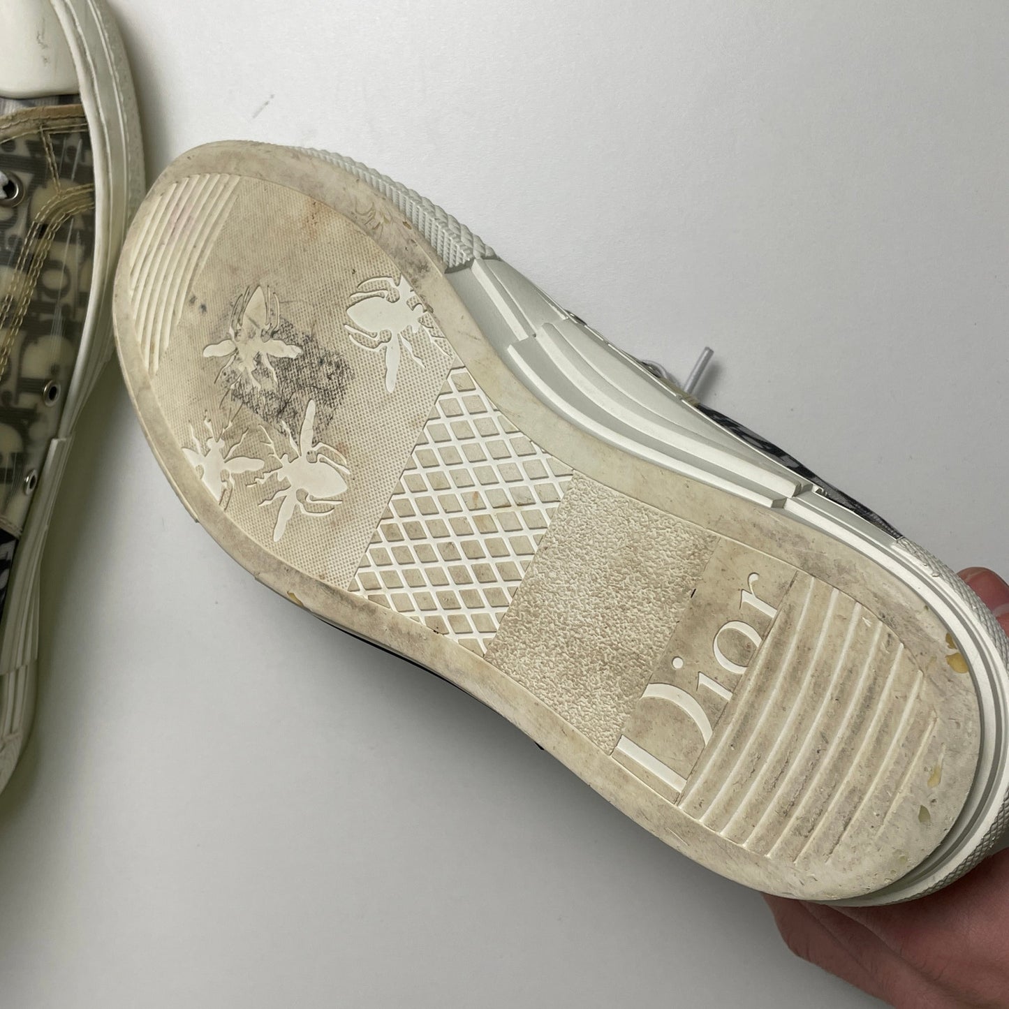DIOR B23 oblique Hightop sneaker 9