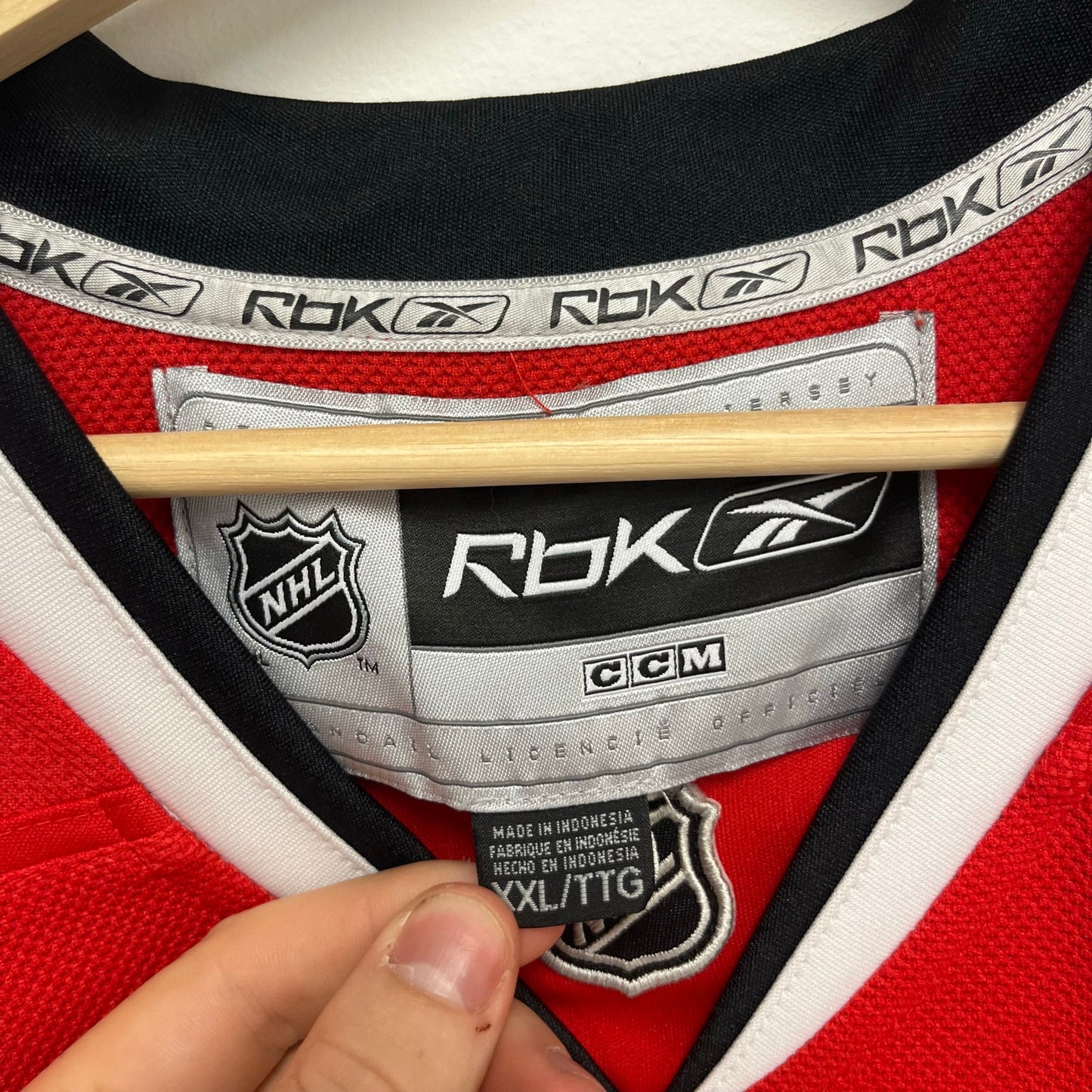 00’s Jonathan Toews Chicago Blackhawks Reebok NHL Jersey Size XXL