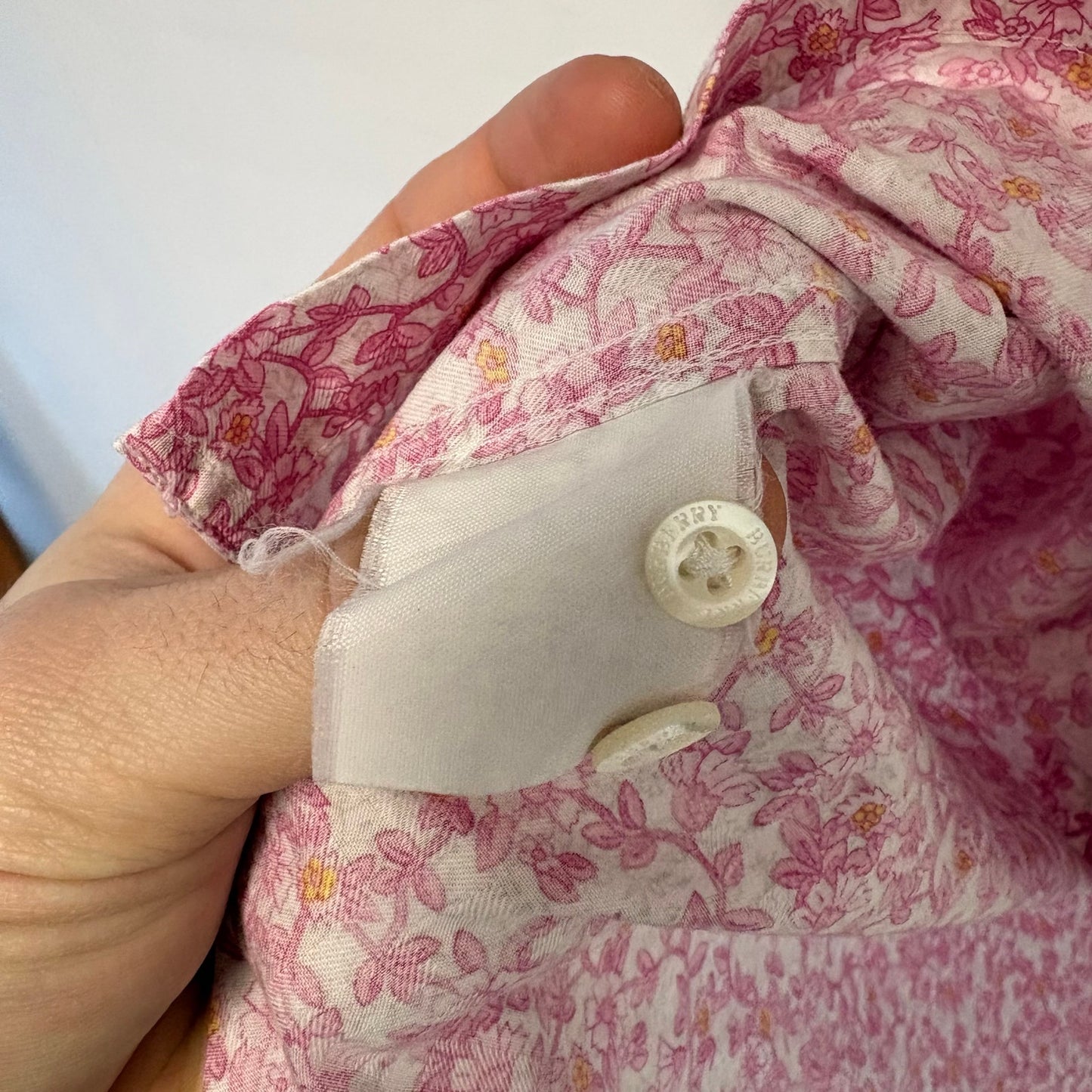 Burberry Floral Shirt Men L
