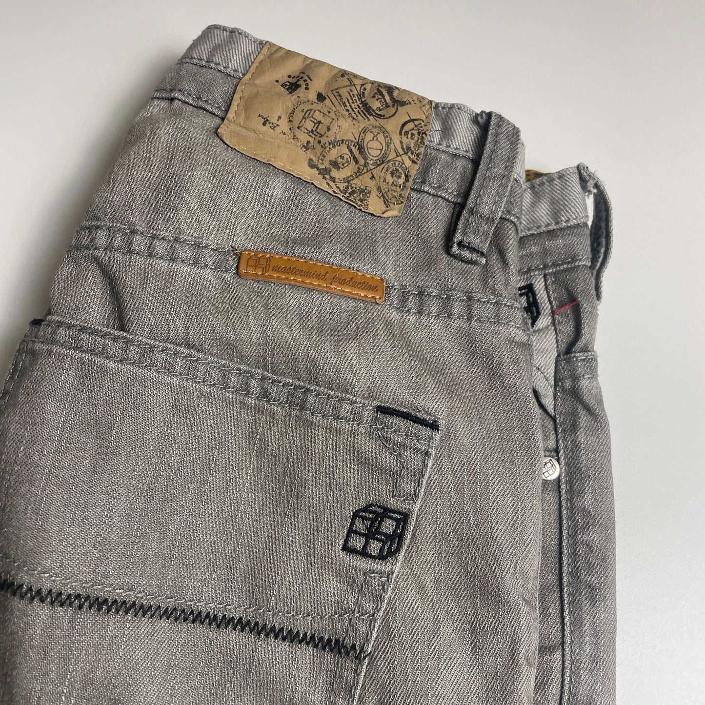 Mastermind studios Japan grey denim XS