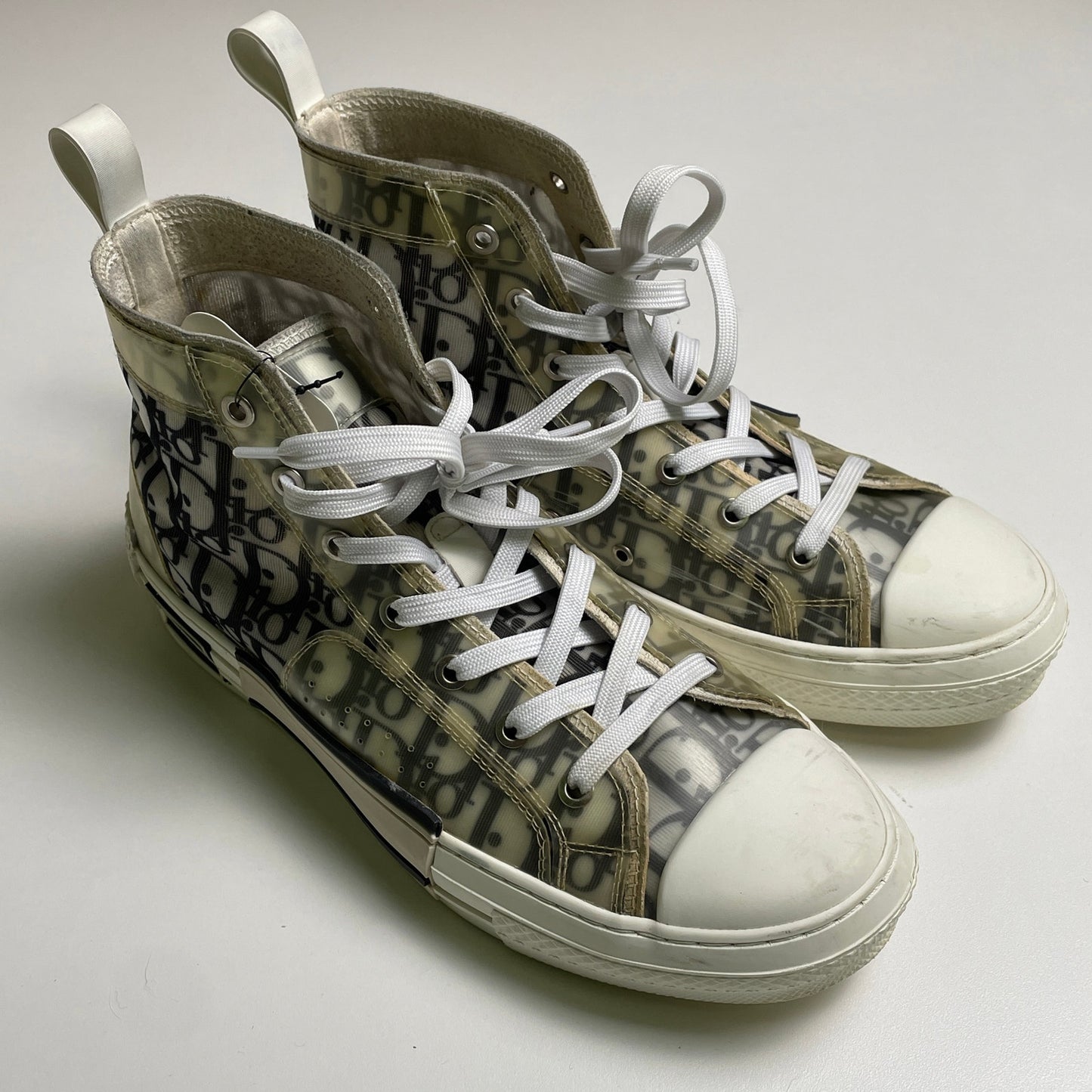 DIOR B23 oblique Hightop sneaker 9