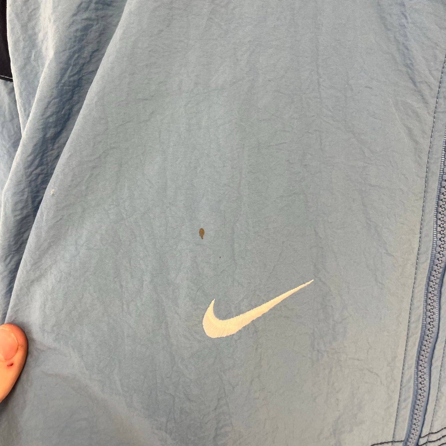 Vintage 90s Nike UNC Windbreaker Jacket M