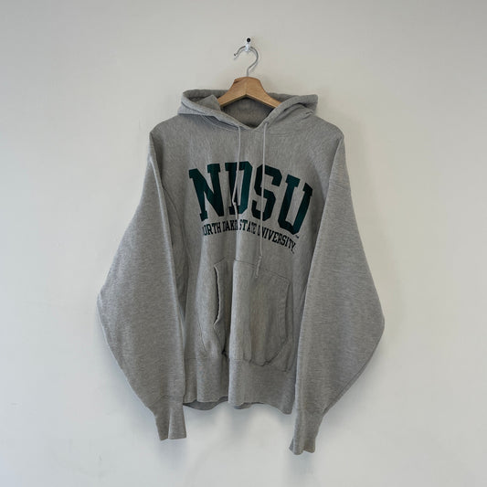 Champion vintage 90s NDSU university hoodie M