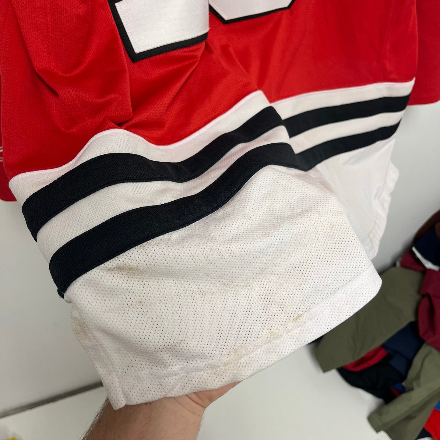 00’s Jonathan Toews Chicago Blackhawks Reebok NHL Jersey Size XXL