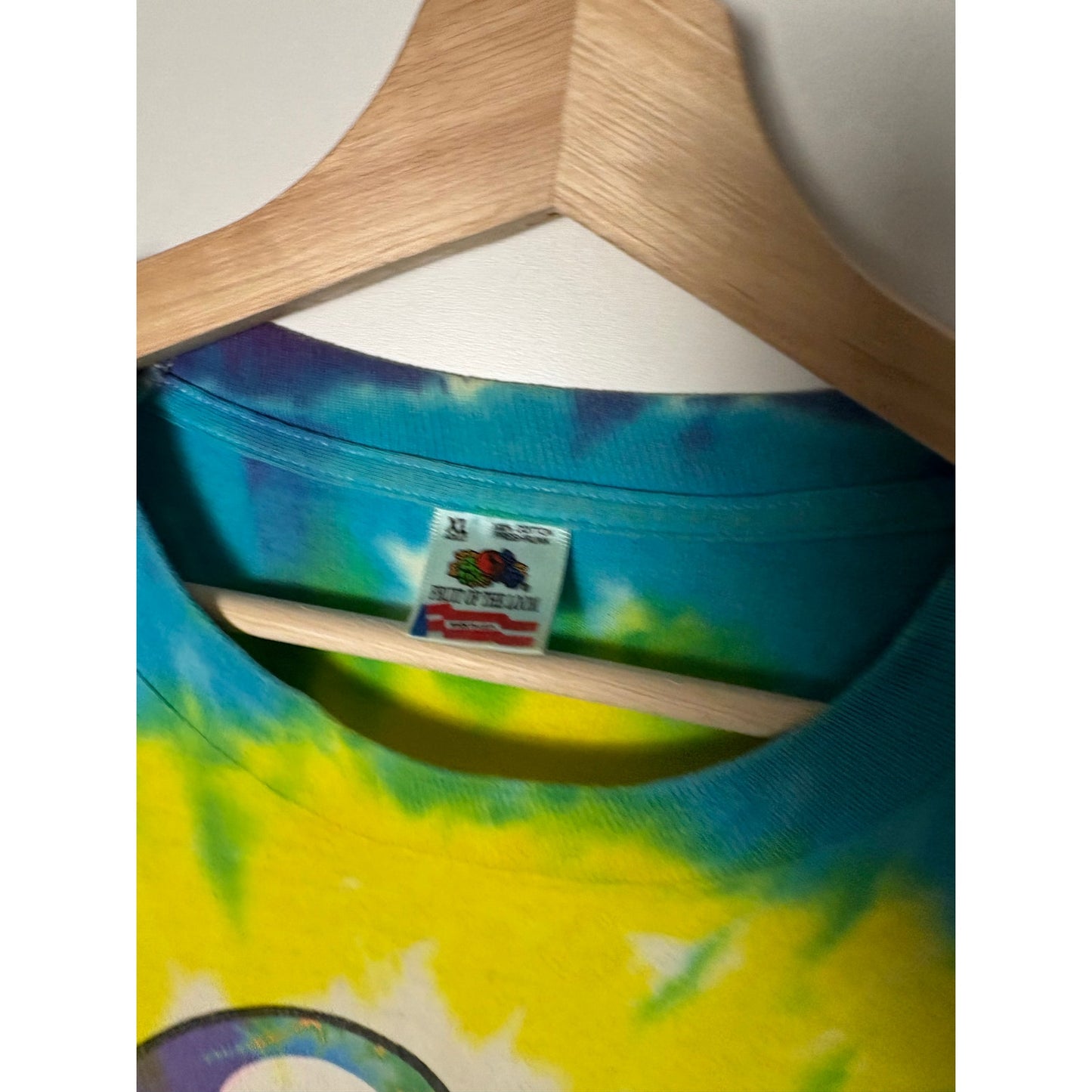 Vintage Rolling Stones 1994 tie dye aop band tour tee XL