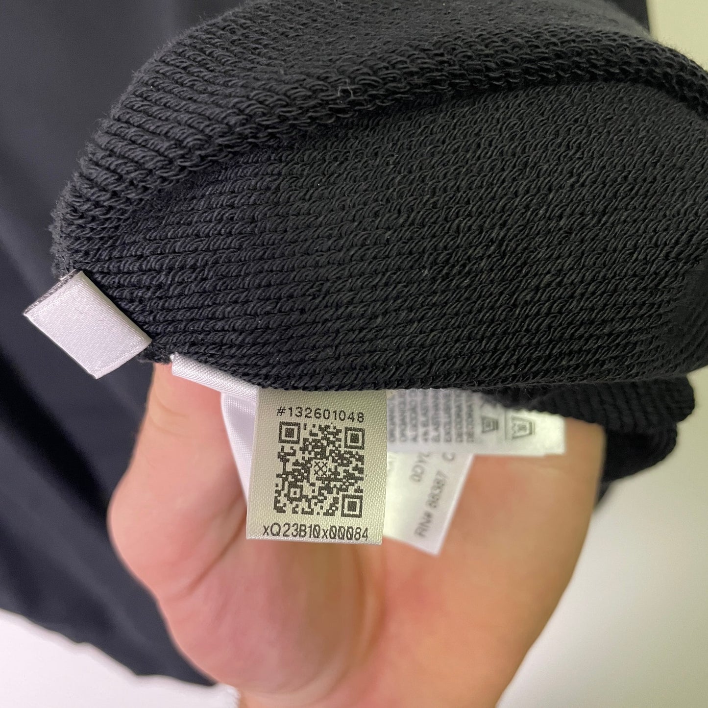 Y3 Graphic Logo French Terry Crew 1/4 zip M