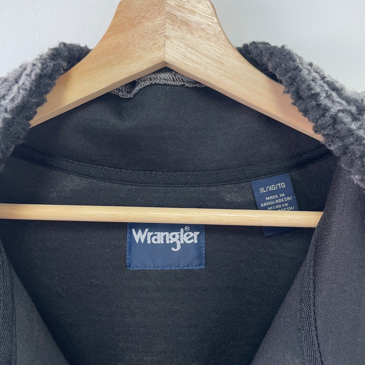 Wrangler 1/4 Zip Aztec Fleece Pullover XL NWT