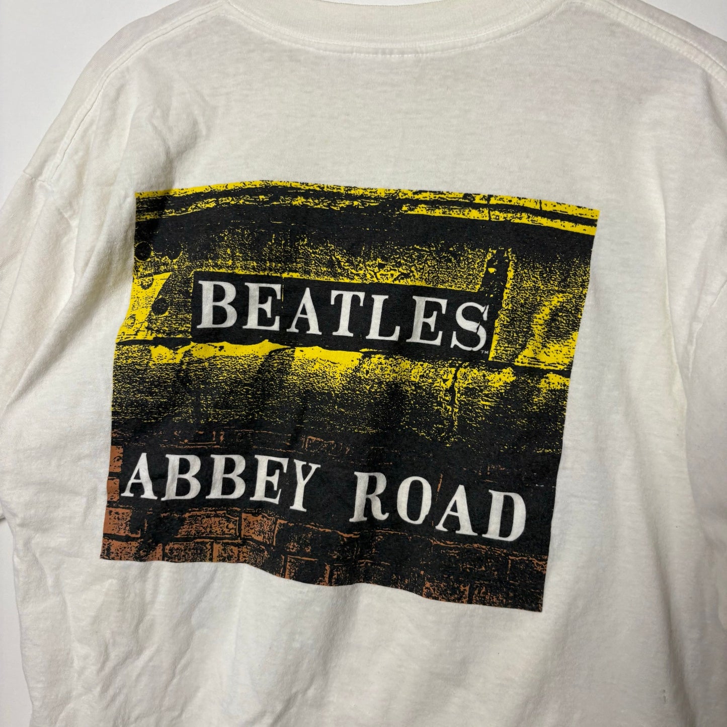 Vintage The Beatles "Abbey road" 90s album cover tee L