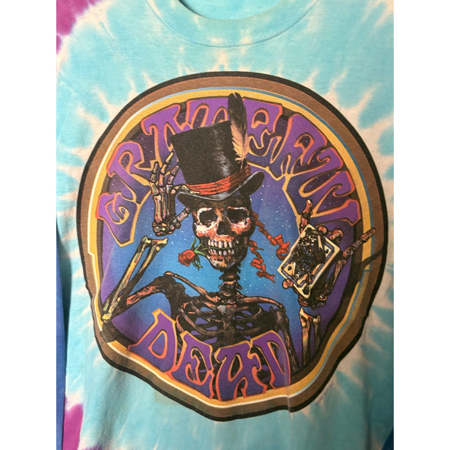 Vintage Grateful Dead Queen of Spades shirt XL