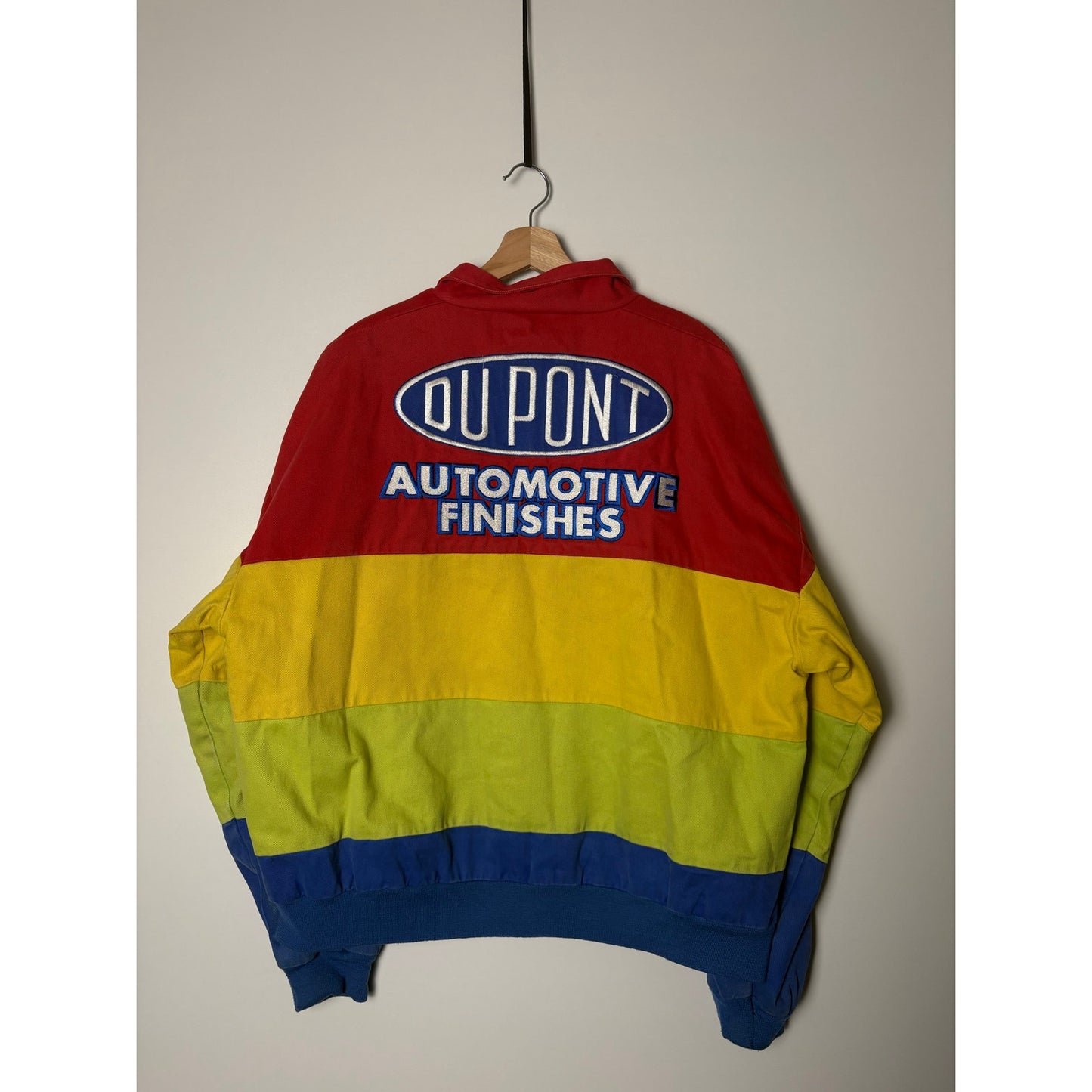 Vintage Nascar Rainbow Racing Jacket XL